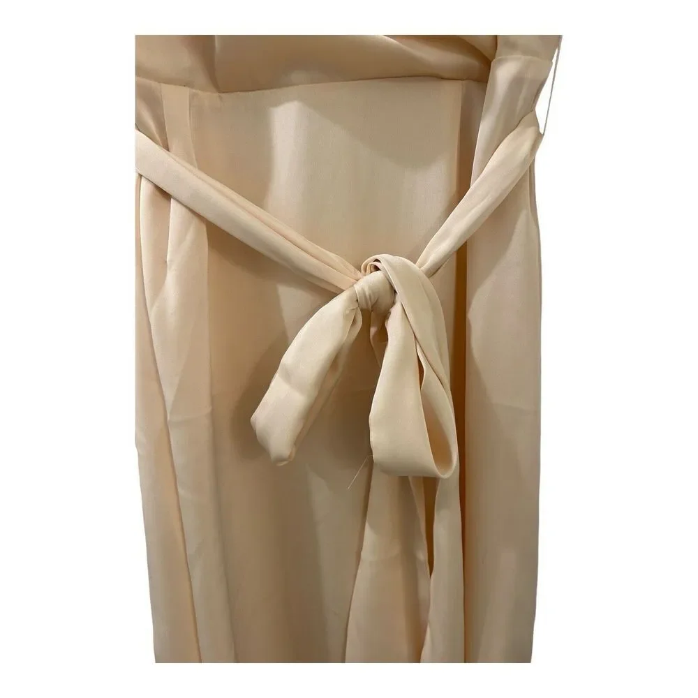 Alexia Admor Mockneck MIDI Dress Champagne NWT Size 4 Women’s - Picture 10 of 14